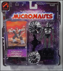 Micronauts (Series 1) figure 2 Acroyear (Silver)