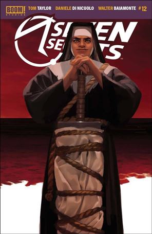 Seven Secrets issue 12-C Miguel Mercado 1:10 Cover