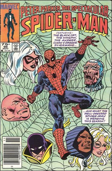 Spectacular Spider-Man (1976) issue 96-B Canadian Price Cover