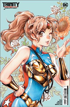 Trinity Special: World’s Finest issue 1-E Saowee 1:50 Cardstock Cover