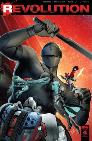 Revolution issue 4-F Ken Christiansen 1:10 Cover
