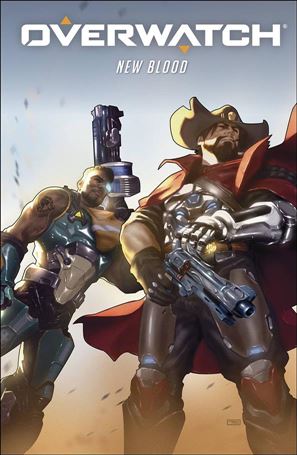 Overwatch: New Blood issue 3-B Taurin Clarke Cover