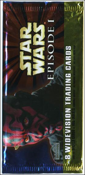 Star Wars: Episode I Widevision: Series 1 card 2-K Sealed Retail Pack - Darth Maul