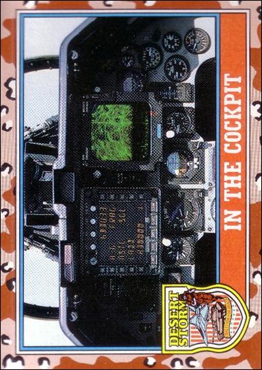 Desert Storm: Series 2 (Base Set) card 155 In the Cockpit