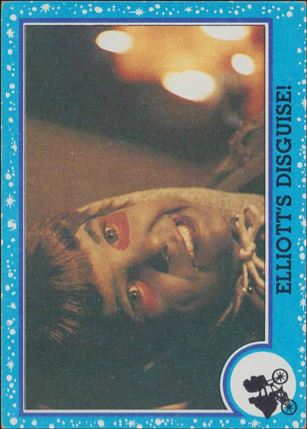 E.T. The Extra-Terrestrial (Base Set) card 42 Elliott's Disguise!