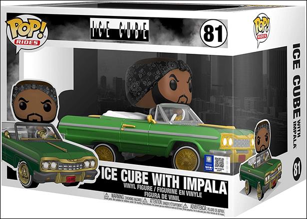 POP! Rides figure 81 Ice Cube with Impala