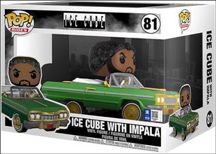 POP! Rides figure 81 Ice Cube with Impala