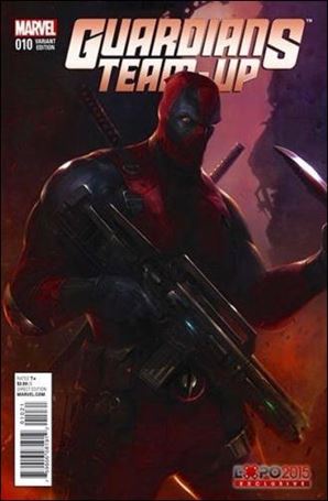 Guardians Team-Up issue 10-B GameStop Expo Cover