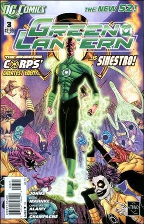 Green Lantern (2011) issue 3-B Ethan Van Sciver Cover