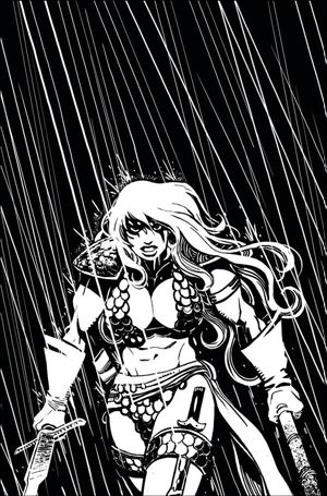 Invincible Red Sonja issue 8-K Moritat 1:7 Virgin Cover