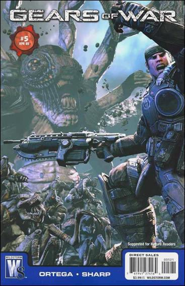 Gears of War issue 5-B Video Game Cover