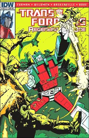 Transformers: Regeneration One issue 85-C Geoff Senior 1:10 Cover