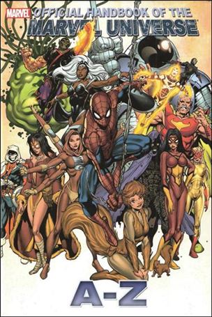 Official Handbook of the Marvel Universe A to Z issue 11 Dust Jacket
