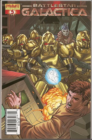 Classic Battlestar Galactica issue 5 Carlos Rafael Standard Cover
