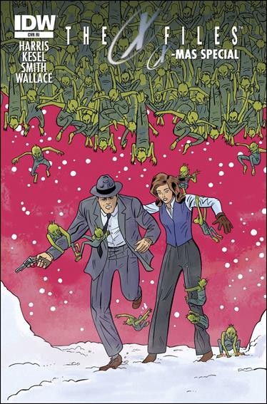 X-Files X-Mas Special issue nn-B Vic Malhotra 1:10 Cover