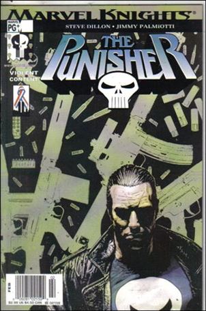 Punisher (2001) issue 7-B Newsstand Edition / No Issue Number on Cover