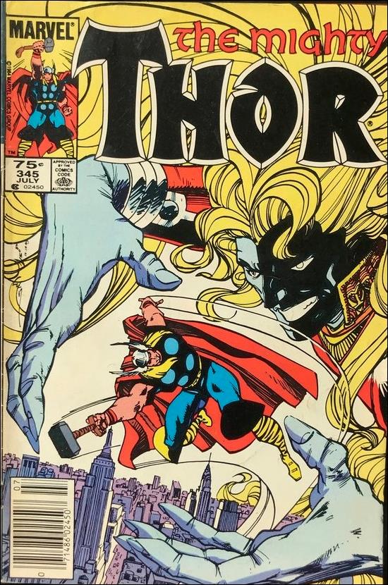 Thor (1966) issue 345-B Canadian Price Cover