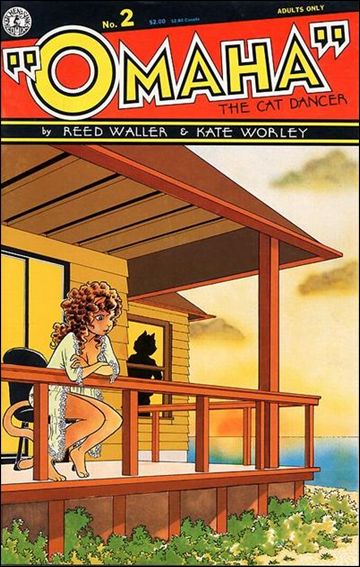Omaha the Cat Dancer (1984) issue 2-B 2nd Printing