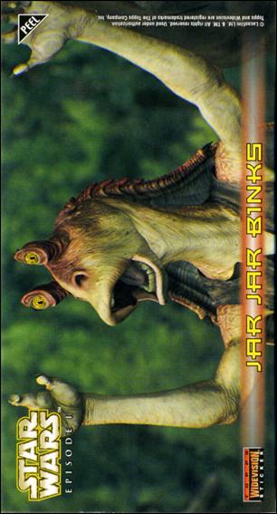Star Wars: Episode I Widevision: Series 1 (Sticker Subset) card S4 Jar Jar Binks