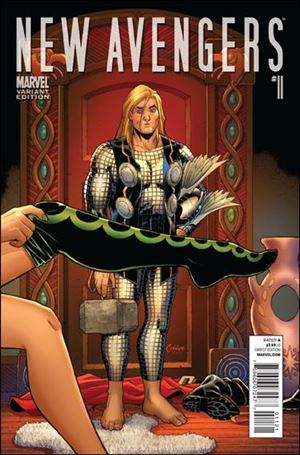 New Avengers (2010) issue 11-B Amanda Conner 1:15 