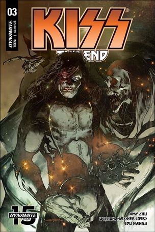 Kiss: The End issue 3 Stuart Sayger Cover