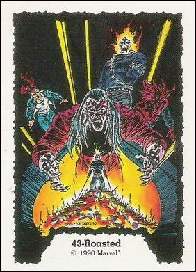 Ghost Rider (Base Set)  card 43 Roasted