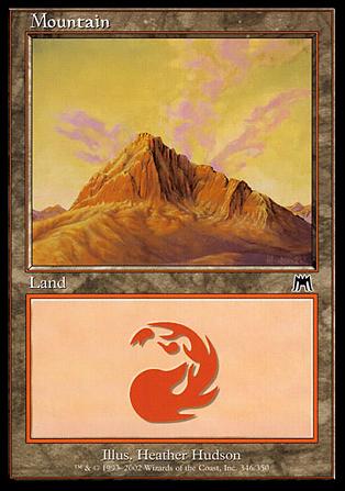 Magic the Gathering: Onslaught (Base Set) card 346 Mountain
