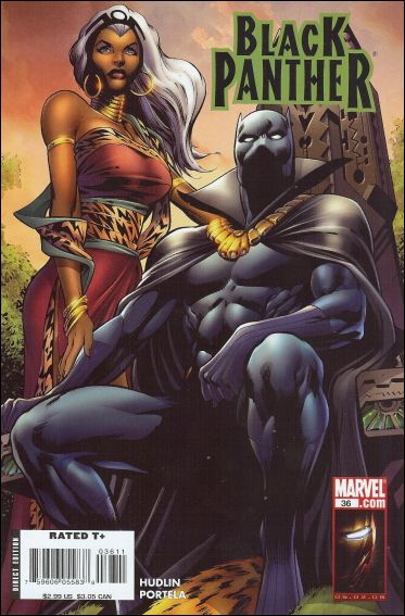 Black Panther (2005) issue 36 Standard Cover