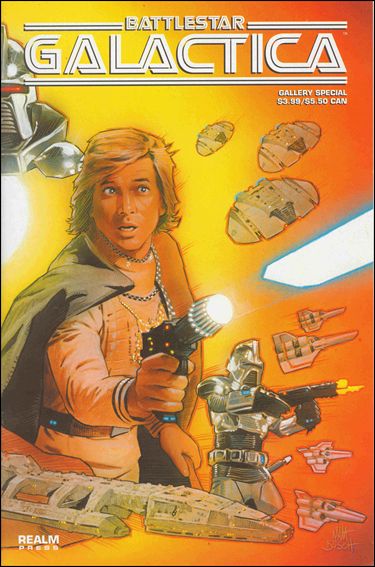 Battlestar Galactica Gallery issue nn Wraparound Cover