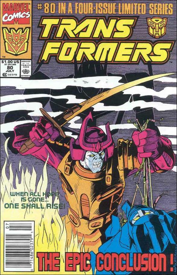 Transformers (1984) issue 80-B Newsstand Edition