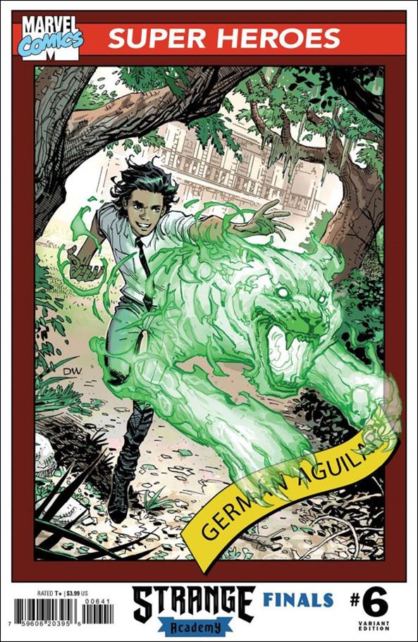 Strange Academy: Finals issue 6-C Dustin Weaver Trading Card Cover