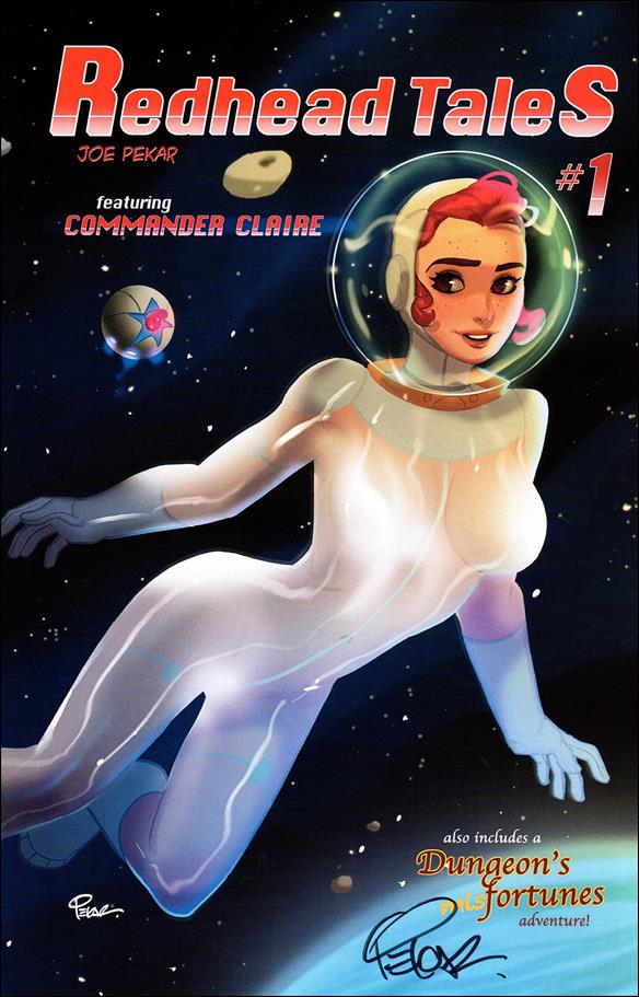 Redhead Tales issue 1-C Commander Claire Wraparound Cover