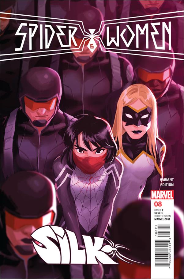 Silk (2016) issue 8-B Helen Chen 1:20 Cover