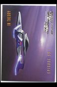 Star Trek: The Next Generation - The Episode Collection Season Four (Base Set) card 394 In Theory, Episode 99A