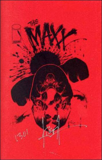 Maxx issue 1-E Ashcan Red Edition 1/1500