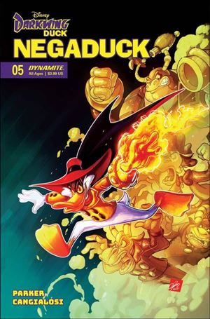 Negaduck issue 5-D Ciro Cangialosi Cover