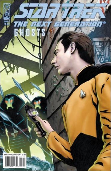 Star Trek: The Next Generation: Ghosts issue 5 Joe Corroney Cover