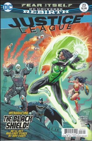 Justice League (2016) issue 23 Paul Pelletier Cover