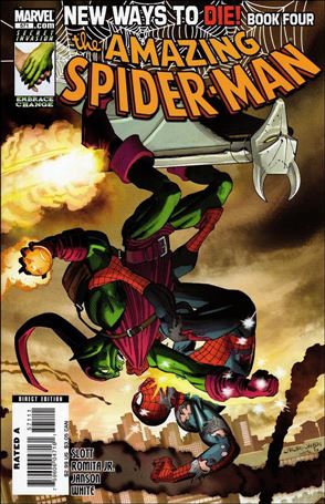 Amazing Spider-Man (1963) issue 571 Spider-Man & Green Goblin Cover