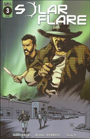 Solar Flare issue 3 Bane Cover
