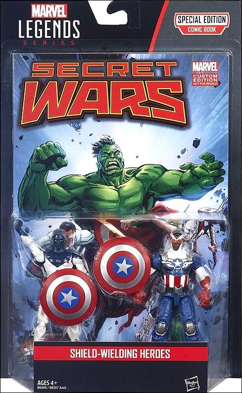 Marvel Legends Series (2-Packs) figure 3 Shield-Wielding Heroes