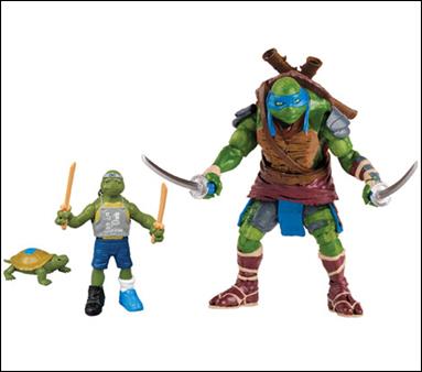 Ninja Turtles (Evolution 3-Packs) figure 1-B Evolution of Leonardo 3-Pack (Loose)