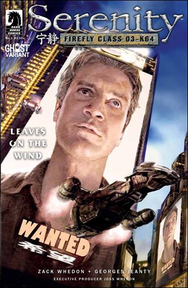 Serenity: Firefly Class 03-K64 - Leaves on the Wind issue 1-C Iain McCaig Ghost Cover