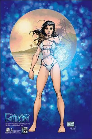 Michael Turner's Fathom (2011) issue 1-E Michael Turner San Diego Comic-Con Cover 1/500