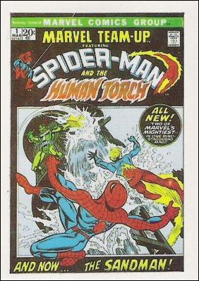 Marvel Super Heroes First Issue Covers (Base Set) card 19 Marvel Team-Up