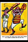 Baseball Weird-Ohs (Base Set) card 7 Tickey Ted