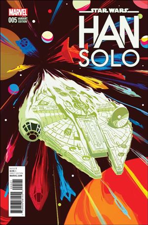 Han Solo issue 5-B Mike Del Mundo 1:10 Cover