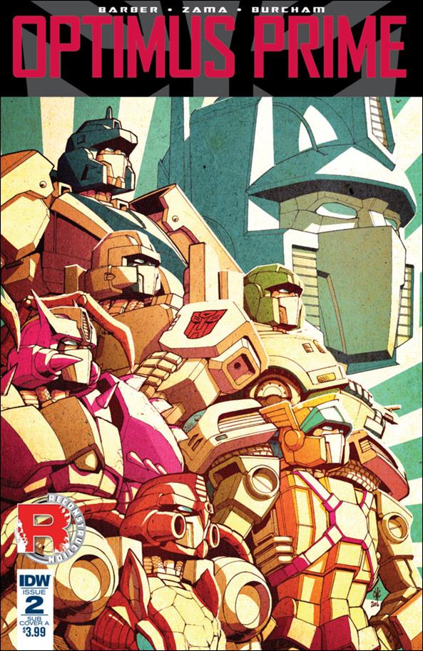 Optimus Prime issue 2-B Casey Coller Subscription Cover