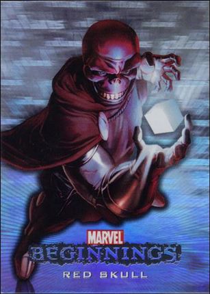 Marvel Beginnings: Series 1 (Marvel Villains Hologram Subset) card H-32 Red Skull