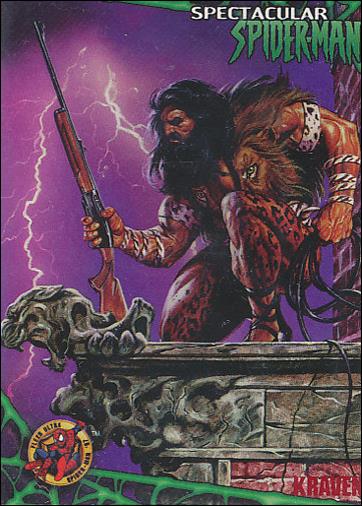 1997 Fleer Ultra Spider-Man (Base Set Red) card 73 Kraven